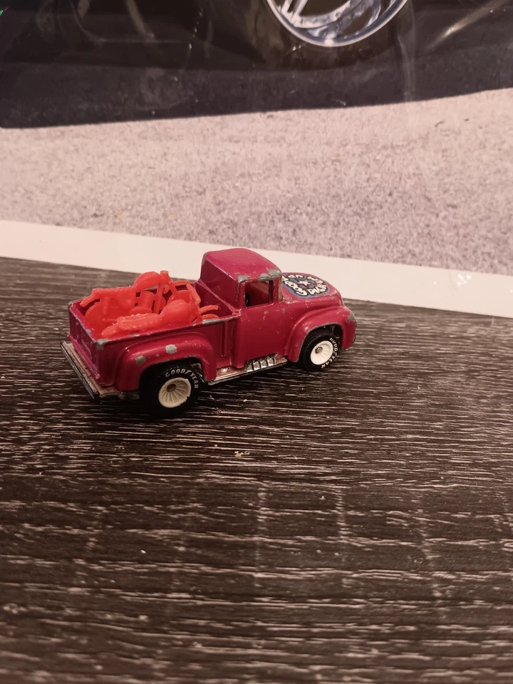 Remolque Hot Wheels Hi Tail Ciruela Vintage 1985 Real Riders Foto 2 de 4