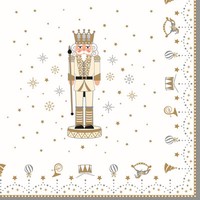 20Er Pack Servietten Royal Nutcracker Nussknacker Papier Easy Life