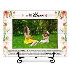 Niece Picture Frame, To My Niece Photo Frame, Niece Gifts From Aunt Uncle, Gr...