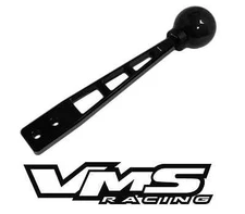 VMS BILLET STRAIGHT BLACK SHIFTER HANDLE ARM LEVER TREMEC TKO500 T56& SHIFT KNOB