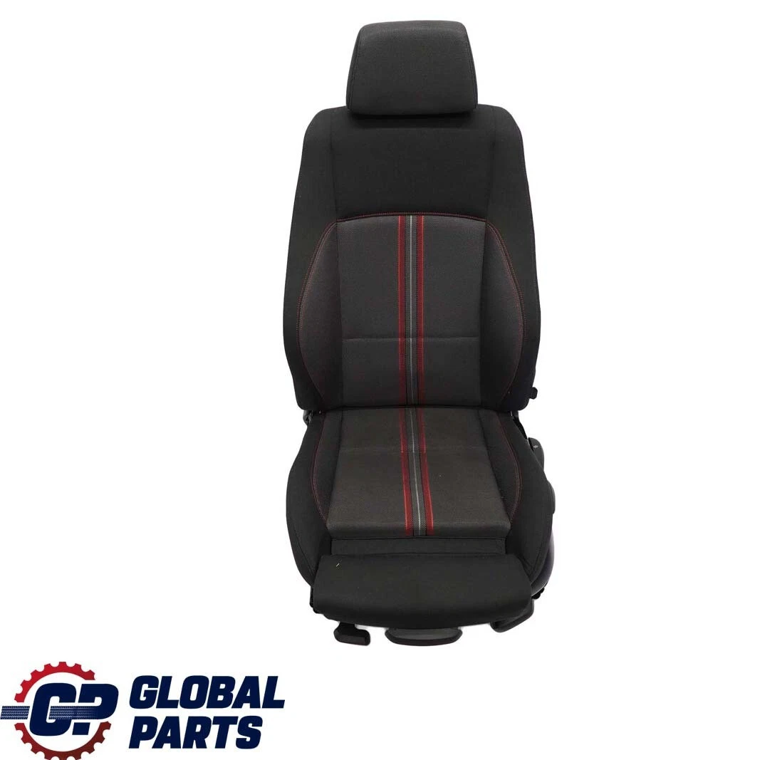 BMW X1 E84 Sport Front Left Seat Cloth Median Anthracite Red  