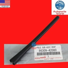GENUINE TOYOTA PRIUS C RAV4 PRIUS V CT200h ROOF RADIO ANTENNA MAST 86309-42080