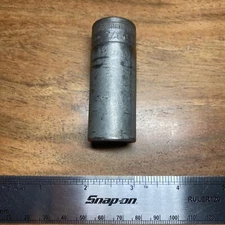 Vintage Snap-On SF-240 3/8 Drive 3/4 Sae Deep 12 Point Socket