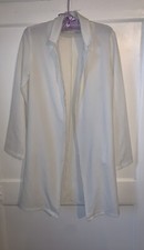 White Long Blazer