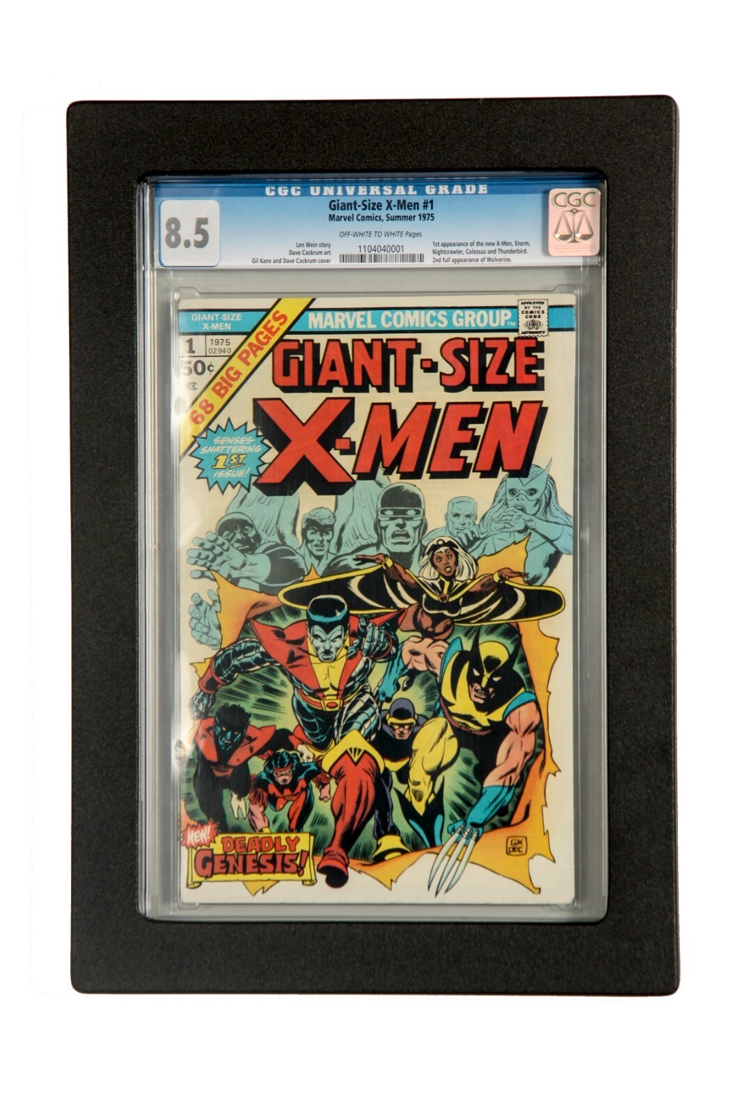 Graded Golden Age Size Comic Book Display Frame for Thick CGC CBCS ...