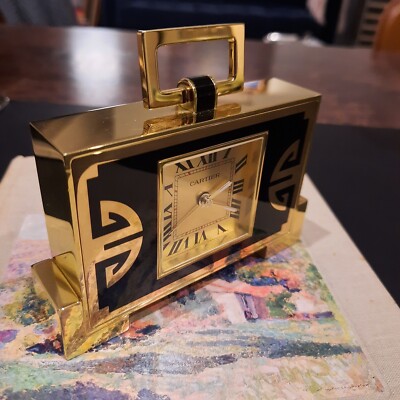 【ヴィンテージ・レア美品】Cartier テーブルクロック 置時計 ヴィンテージ・レア美品】Cartier テーブルクロック 置時計