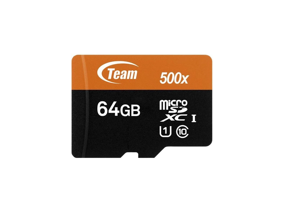 Team 64GB microSDXC UHS-I/U1 Class 10 Memory Card, Speed Up to 80MB/s - Image 2 of 4