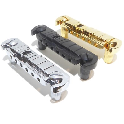 Wilkinson GTB Wrap Over Gitarrenbrücke Chrom schwarz oder gold Stop Bar inkl. Key
