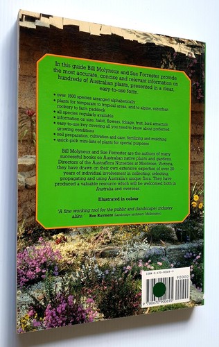 2 × Garden PB AUSTRALIAN PLANTS Molyneux Reclaiming the Urban Commons Nick Rose - Picture 6 of 8