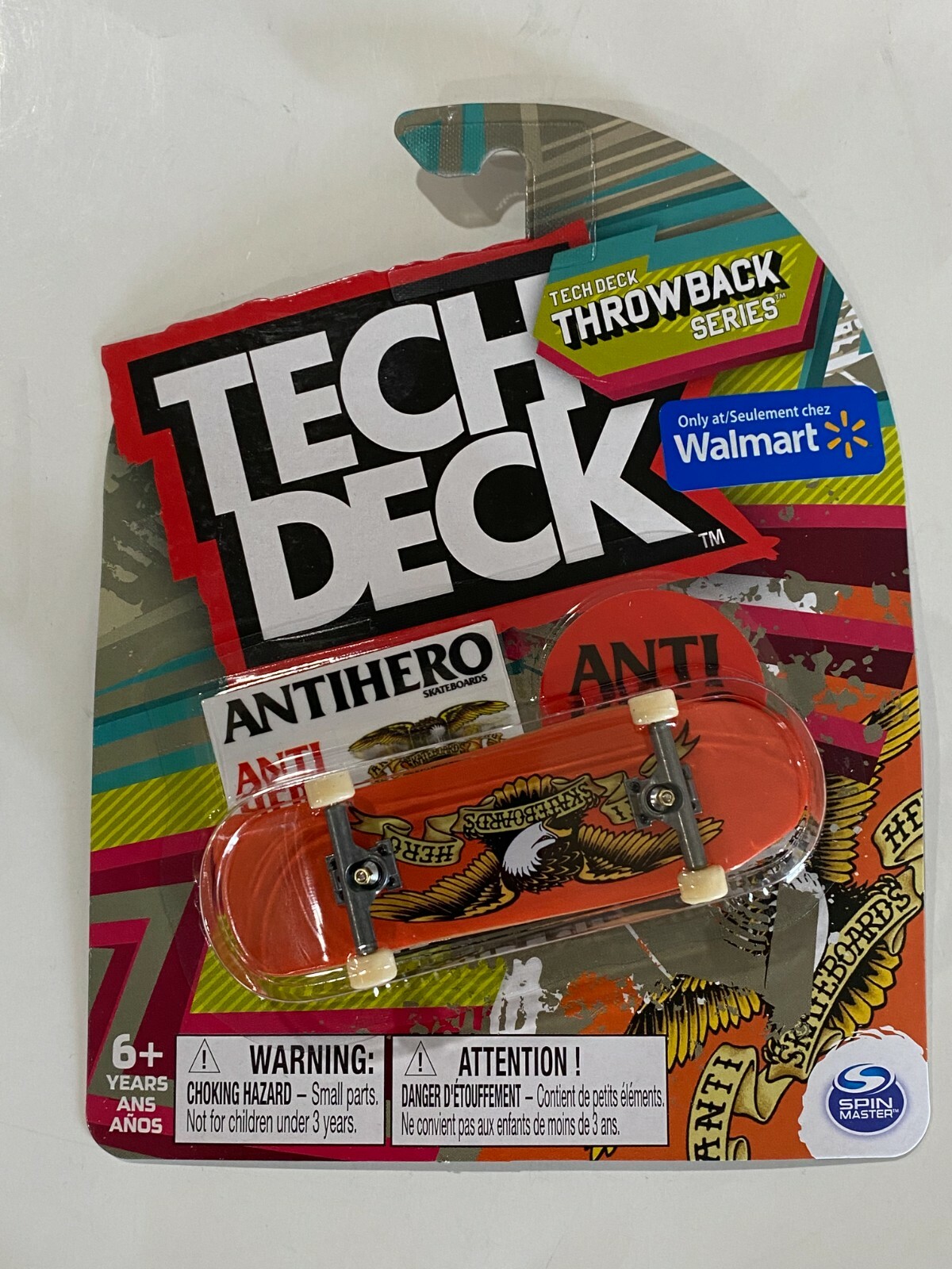 Comprar TECH DECK ANTIHERO Throwback Series Walmart Fin en USA desde  Ecuador | TiendaMia