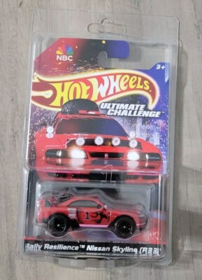 Nissan Skyline (R33) Red Line Club Hot Wheels * TV Show Car * NIP 1:64 Scale