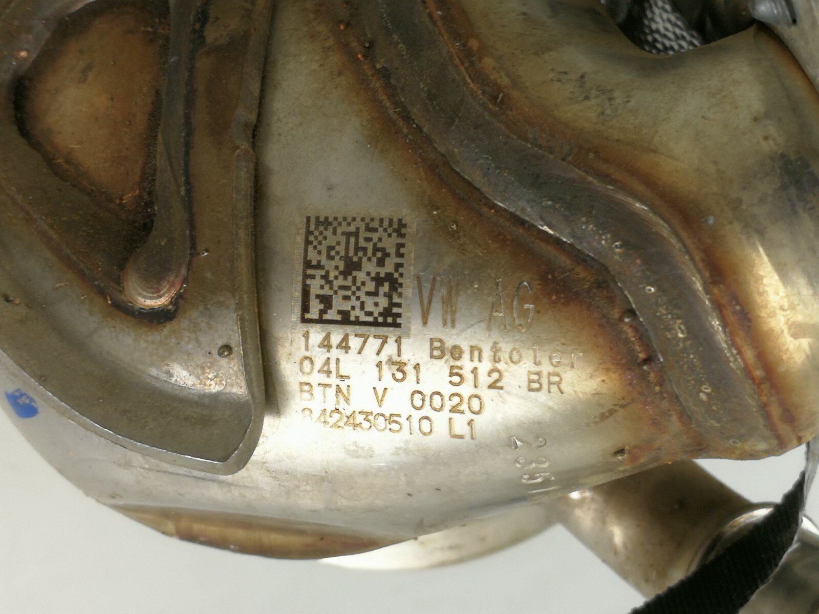 Volkswagen Passat B8 Exhaust Gas Recirculation EGR Valve Coller Unit