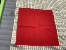 Kleines rotes Taschentuch Vintage