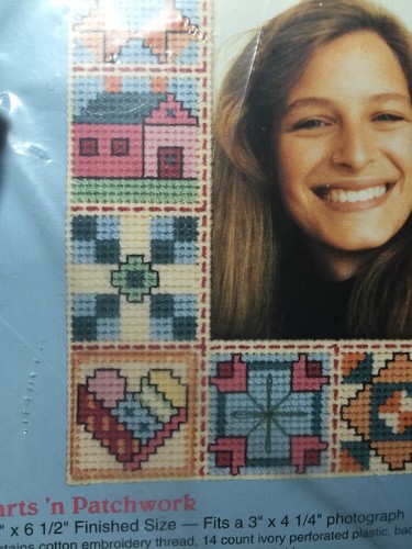 Neu Kreuzstich HEARTS 'N PATCHWORK Frame-Ables 72090 - Bild 4 von 5