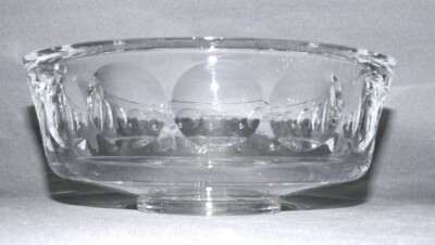 Orrefors TORUP  Schale, Design Sven Palmqvist, 70er Jahre, Kristall, Ø 20,5 cm