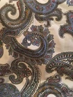 WESTPOINT PILLOW SHAM (1) FULL Harbor Island Paisley Blue R LAUREN