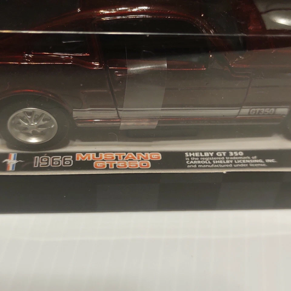 1966 Mustang Shelby GT350 Vintage New Ray 1:32 Scale - Image 3 of 4