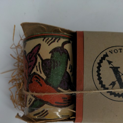 🌶️ Votivo Handmade Candles Mexican Paper Wrapped 4x Jalapeno Peppers - Picture 2 of 4