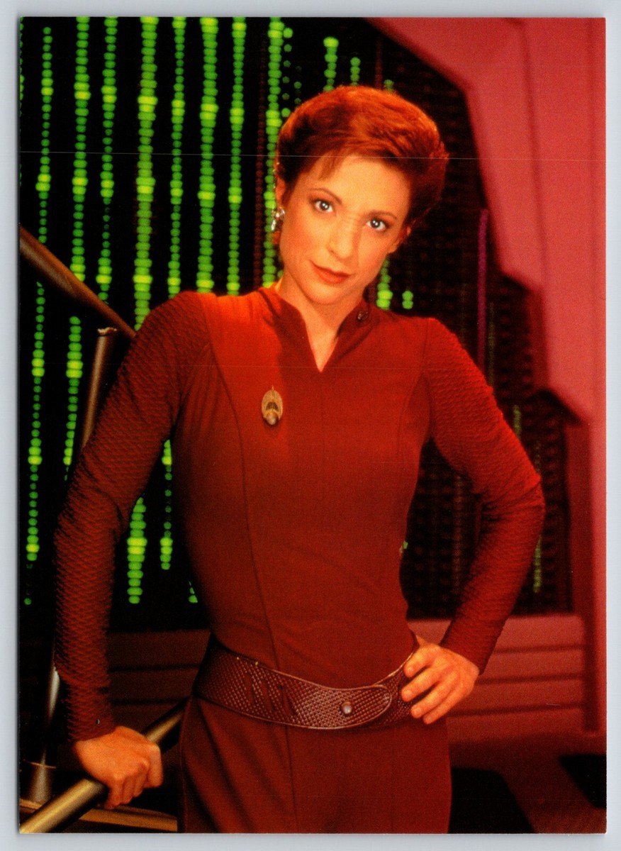 Postcard Major Kira Neris Bajoran Star Trek Deep Space Nine DS9