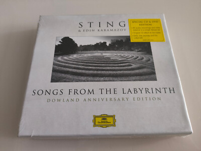 Sting:Songs from the Labyrinth [Bonus DVD] (CD, Jul-2013) EU Edition