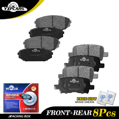 BRAKEUS Front Rear Quiet D793 D865 Ceramic Brake Pads Sets Replacement For 2001-2002 For Acura MDX,2002-2004 For Honda Odyssey In | Whizz - Foto 3