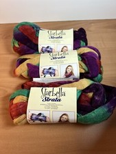 3 Premier Yarns Starbella Strata Yarn Super Bulky arizona 7.3 Yards Lot 6276