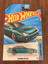 Hot Wheels Factory Fresh 1998 Honda Prelude Aqua 2026 L Case. Hot Wheels Factory Fresh 1998 Honda Prelude Aqua 2026 L Case.