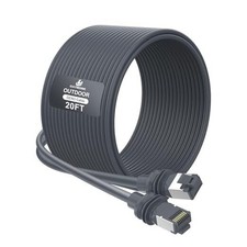 Starlink Gen3 Cable, Outdoor Standard V3 Cable for Starlink Kit, 26AWG 20FT