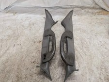 1999-2007 FORD F250 F350 A Pillar Trim Cover Grab Handle Set Pair Gray OEM