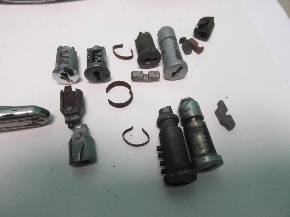 Gran Lote Original Ford Modelo A Puerta Exterior Cubierta Manijas Cupé Roadster Sedán Foto 3 de 4