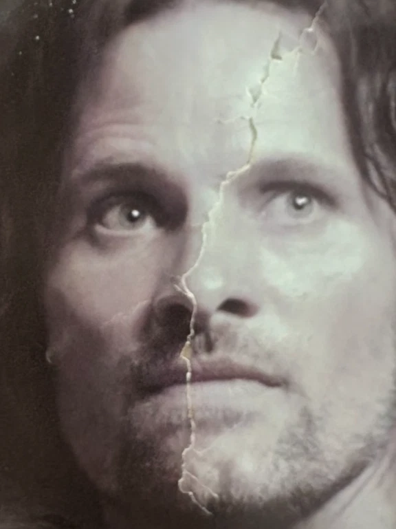 Póster de la película El Señor de los Anillos "La Comunidad del Anillo" 22 x 34 pulgadas Foto 2 de 2