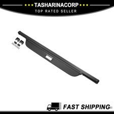 Car Trunk Retractable Cargo Cover For Kia Soul 08-13 Black