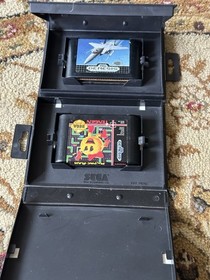 Sega Genesis Console Model 1 W/Sonic Box + 2 Games + 2 Controllers