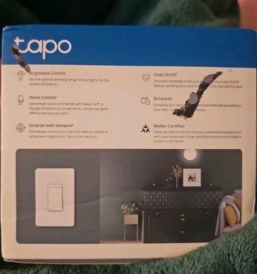 Lot Of 2 Tapo TP-LINK Smart Light Switch Dimmer. New