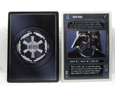 Star Wars 1995 CCG Premier Unlimited White Border Darkside Karten Auswahl