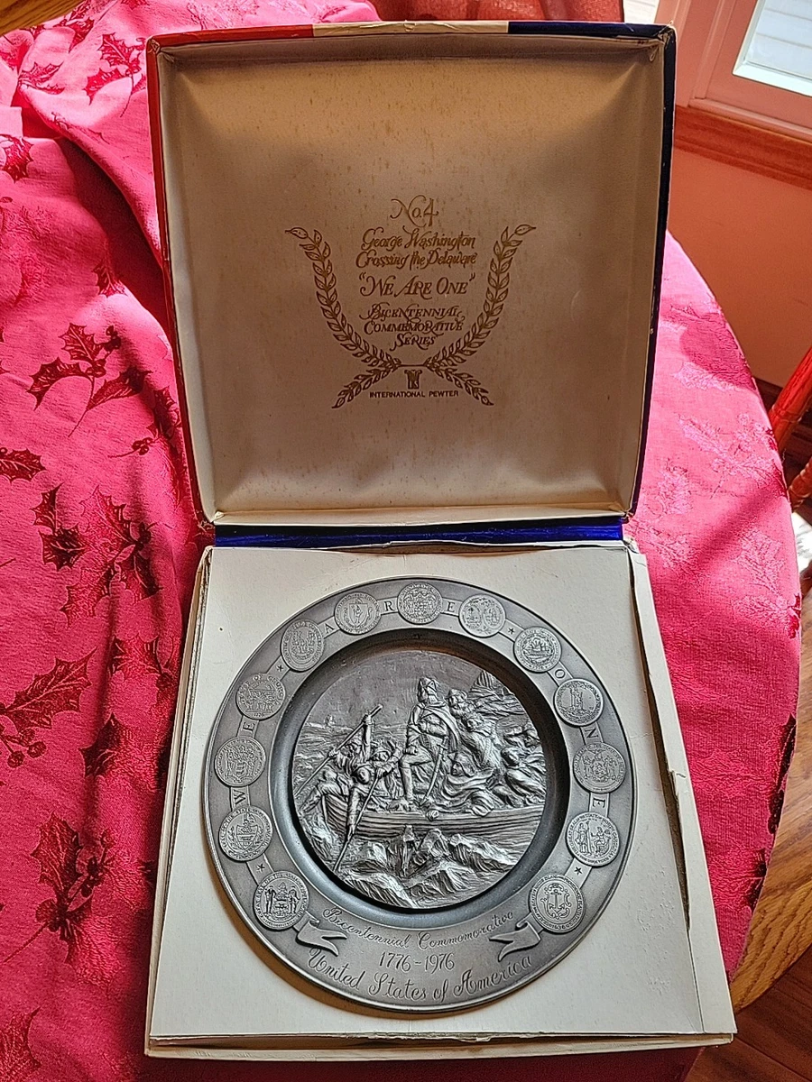 International Pewter Plate In Decorative Collector Plates