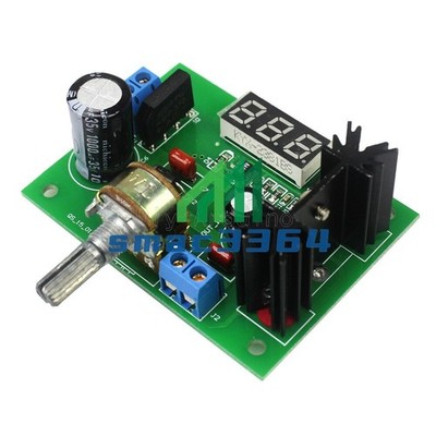 LM317 AC/DC   Step-down Voltage Regulator Power Supply Module LED Voltmeter F @z