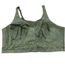 Brand New Ruby Ribbon Women's Size 46 Green Lace Lux Demi Bra 