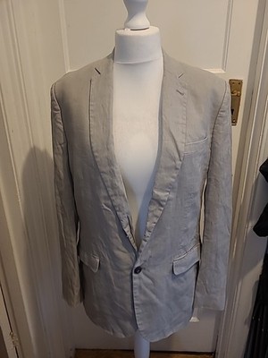 Mens Livergy Size 44'' Stone Padded Lined Blazer