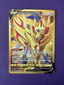 zamazenta v pokemon card value Zamazenta V Full Art