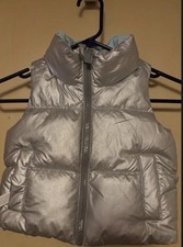 All in Motion Puffer Vest Sliver Size Xs, Used In Good Condition Youth Size Xs