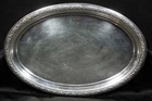 Sterling Silver Oval Tray 8 5/8" x 5 7/8" Prelude International W46 - 5.03 ozt