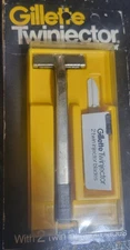 Gillette Twinjector Twin Injector Razor 238-088 New NOS (New Old Stock) Vintage