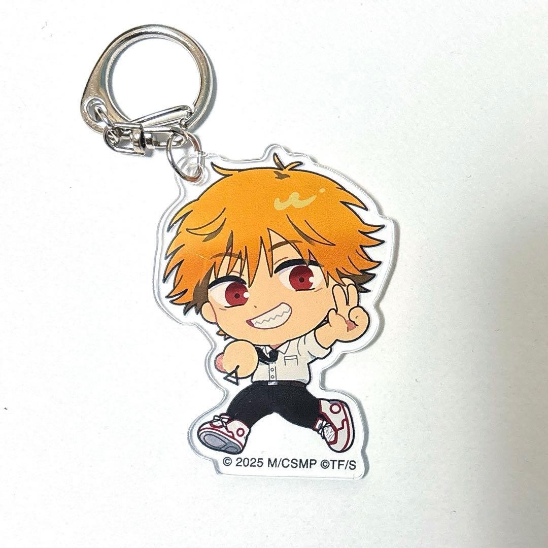 Chainsaw Man Denji Acrylic Keychain Near Mint  Character Accessory