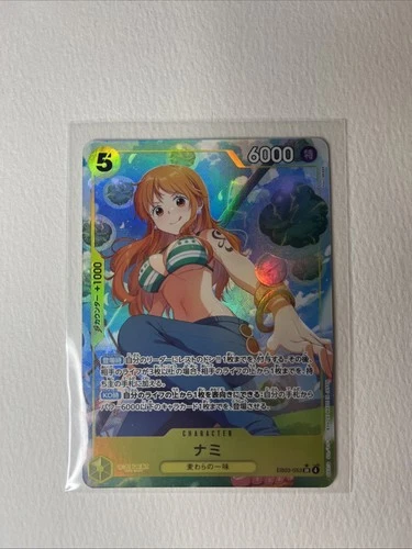 Eb03 One Piece Tcg Nami Alt Art