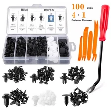 100PCS Push Type Clip For Honda Inner Fender Liner Splash Shield Retainer Hole
