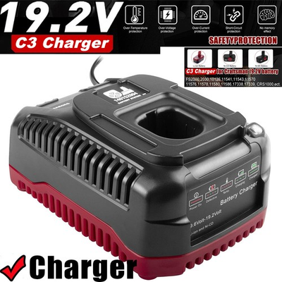 #ad Fast Charger For Craftsman C3 19.2 Volt Li Ion NiMh XCP Battery 140152004 11375 $20.89
