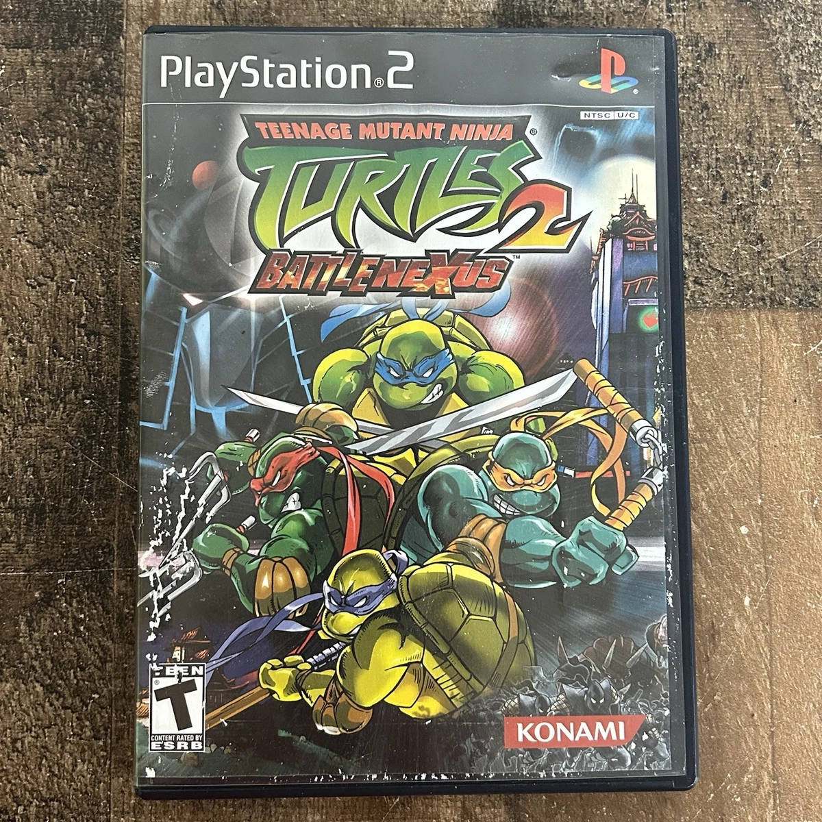 なっぱ タペストリーとゲーム 2 Teenage Mutant Ninja Turtles 2: BattleNexus Sony PlayStation 2
