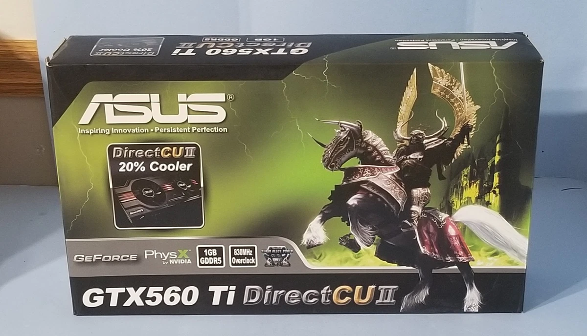 ASUS NVIDIA GeForce GTX 560 1 GB Memory Computer Graphics Cards