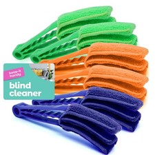 3-12 Venetian Blind Cleaner Brush Easy Microfibre Duster Washable Cleaning Tool